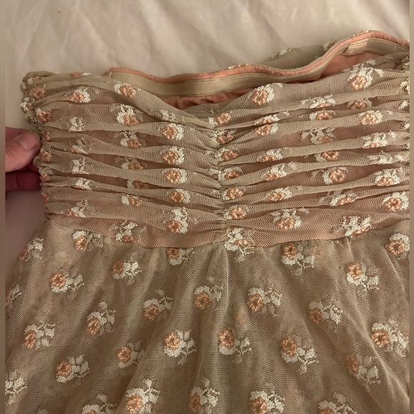 Free People beautiful strapless dress XS/P - Picture 4 of 8